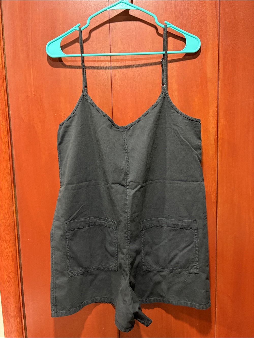 Hurley Wavy Days Adjustable Spaghetti Strap Romper
